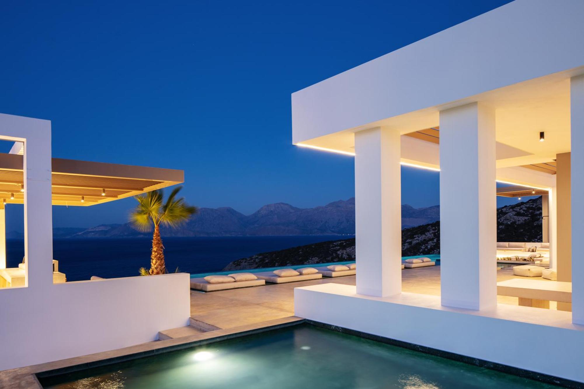 Pure C Villa Vathí Exteriör bild